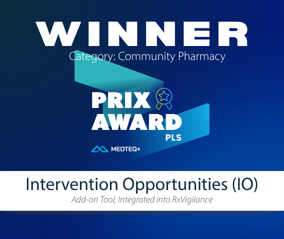 Vigilance Santé Honoured by the Public in the Community Pharmacy Category