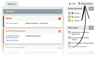 Des alertes adaptées à votre pratique